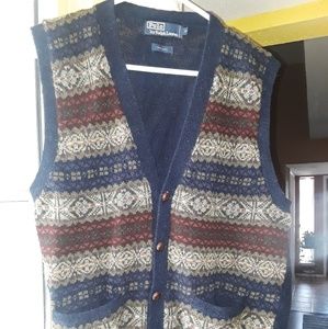 Vintage polo Ralph Lauren wool vest